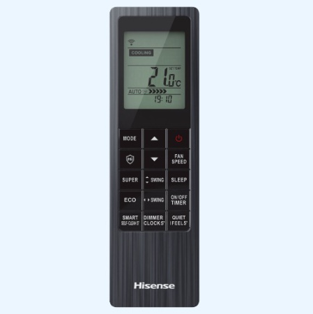 AMS-12UW4RVETG00(B) PREMIUM BLACK FREE Match DC Inverter R32 Hisense Внутренний блок настенного типа